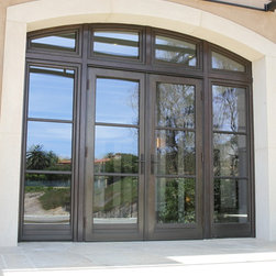 Painted Wood with Bronze Clad windows - Windows And Doors