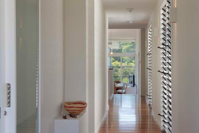 Inspiration for a modern hallway in Brisbane.
