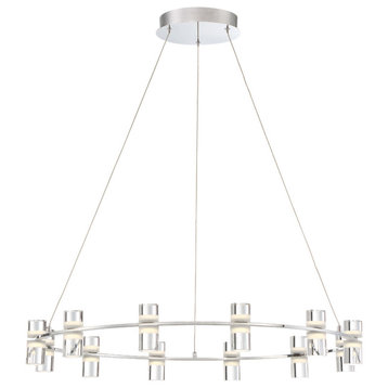 12-Light Contemporary Chandelier by Eurofase