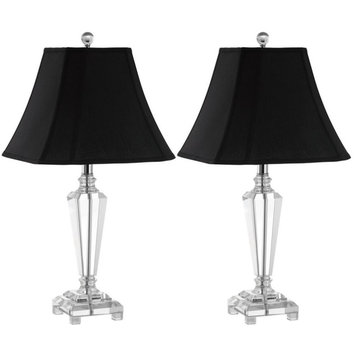 Lilly 24.5-Inch H Crystal Table Lamp, Lit4103A-Set2