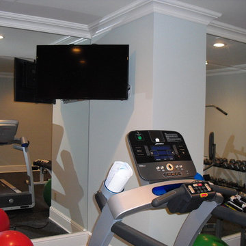 TV in Home Gym