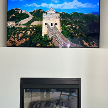 Home Theater with Apple TV, Sonos Amp & In-Ceiling Speakers