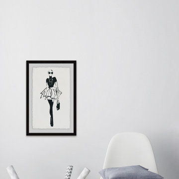 "Strut" Framed Painting Print