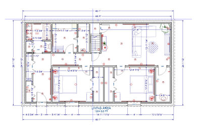 Design and Plans to finish a basement