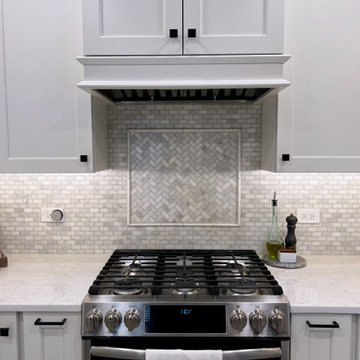 Quaint Kitchen with a Hint of Exposed Brick