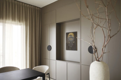 Contemporary dining room in Adelaide.