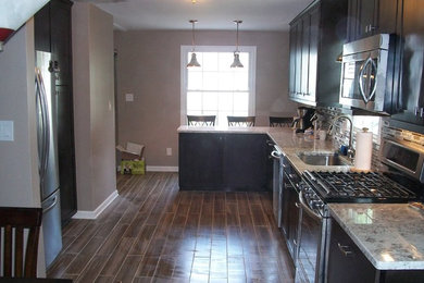 Inspiration for a modern kitchen remodel in Baltimore