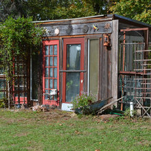Old Window Greenhouse