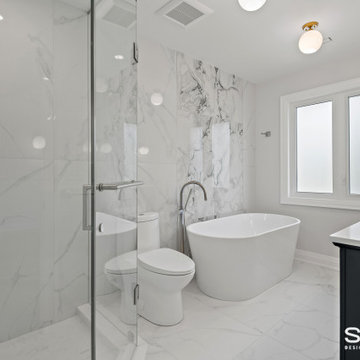Main Floor & Bathroom Renovation in North York