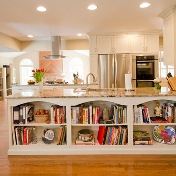 Open Concept Kitchen and Living Area
