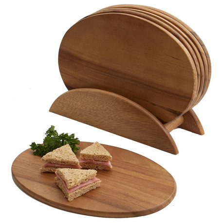 7-Piece Oval Board Set