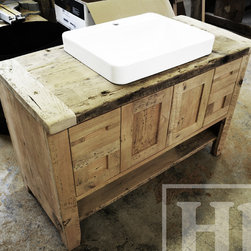 Reclaimed Wood Vanities - Bathroom Vanities And Sink Consoles