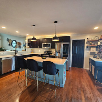 Stunning Kitchen Transformation Done With New Cabinets