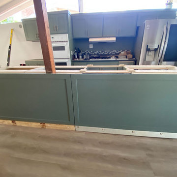 Kim Kitchen Retrofit and New Custom Island