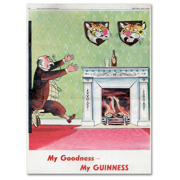 Guinness Brewery 'My Goodness My Guinness V' Canvas Art, 24"x32"