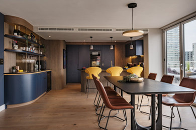 Large dining room in London.