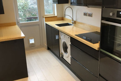 Minimalist home design photo in London