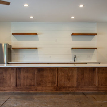 After: Barn Converted to Entertainment Space