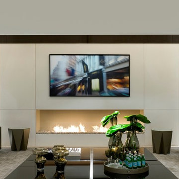 Cheminée Télévision