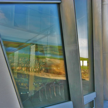 Glass & Stainless Steel, façade detail