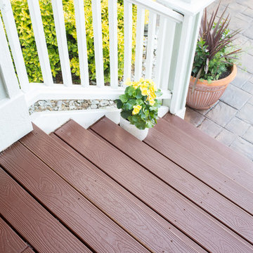 Outer Banks Family Home -- Envision Expression Canyon Ridge composite decking