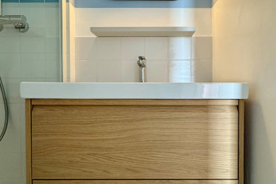 Idées déco pour une salle de bain bord de mer.
