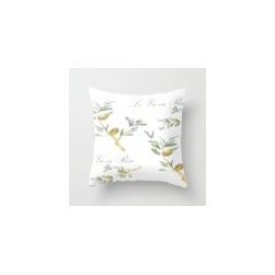 Le Vie en Rose Oilve Throw Pillow - Decorative Pillows