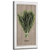 Thyme Wrapped Canvas Botanical Kitchen Wall Art