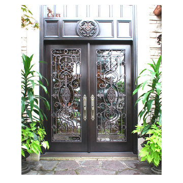 IRON DOOR INSERTS AND GRILLS