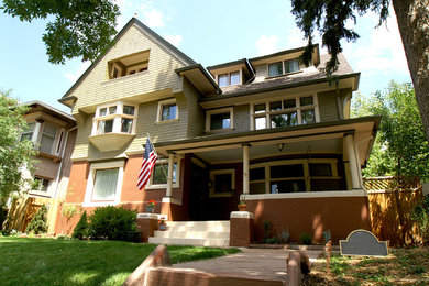 Traditional exterior home idea in Denver