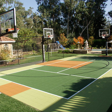 Backyard Game Court