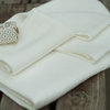 Linen Prewashed Lara Bath Towel, Off White, 100x140cm