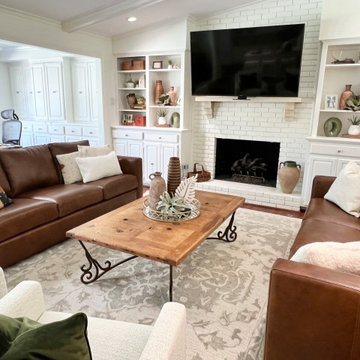 Living Room Redesign & Styling