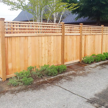 Lattice Estate Fence