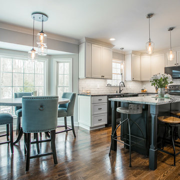 Black and White Kitchen