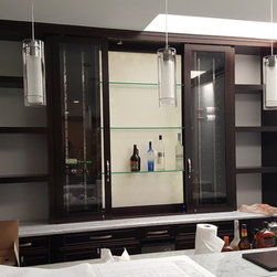Espresso Bar Custom Built - Wine And Bar Cabinets