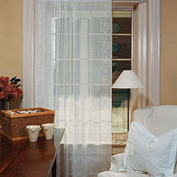 Sheer Divine Lace Curtains - Curtains
