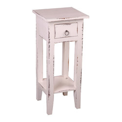 Sunset Trading Cottage Narrow Side Table - Side Tables And End Tables