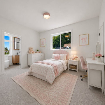 Bright Transitional Custom Home