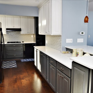 North Judson, IN. Haas Signature Collection. Maple Two Tone Kitchen