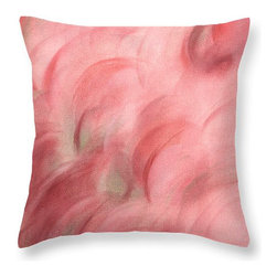 Rose, Pink and Sage Green Decorative Pillows - Products