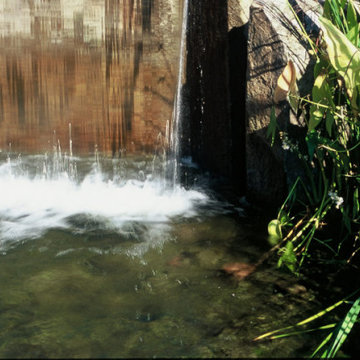 Basalt column and pool