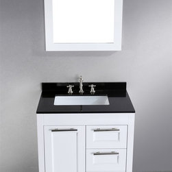 Bosconi 30'' Contemporary Single Vanity SB-267-1 - Bath Products