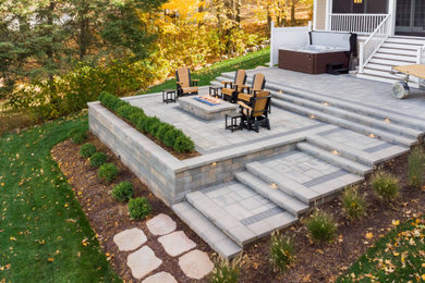 Beach style patio photo in Detroit