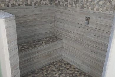 Bathroom - contemporary bathroom idea in Indianapolis