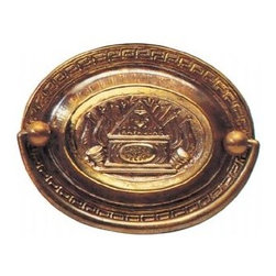 Oval Plate Handles - Cabinet And Drawer Handle Pulls