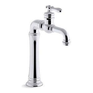 Kohler Elate Single Handle Bathroom Sink Faucet Polished Chrome Contemporary Bathroom Sink Faucets By Buildcom