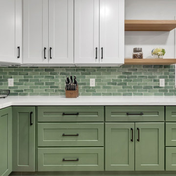 Kitchen Remodel + Master Bathroom Enlargement and Remodel
