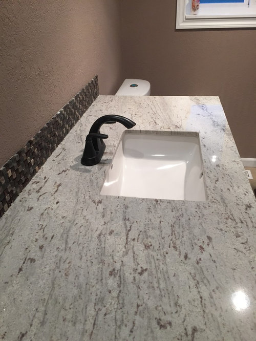 Granite Countertops Installed With Too Much Overhang