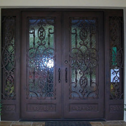 Front Door with Sidelights - Front Doors